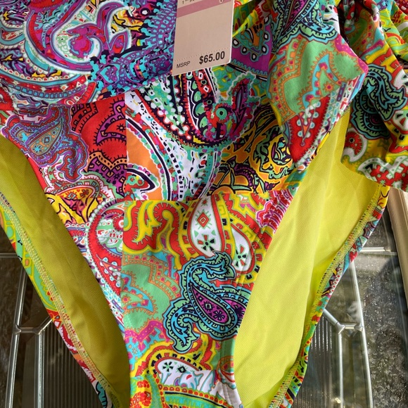 NWT Bleu/Rod Beattie Paisley Size 6 Bikini Bottom - Picture 7 of 12